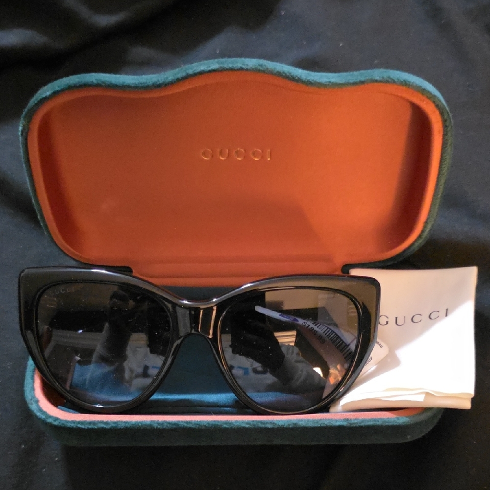 Gucci Women's Black Sunglasses
